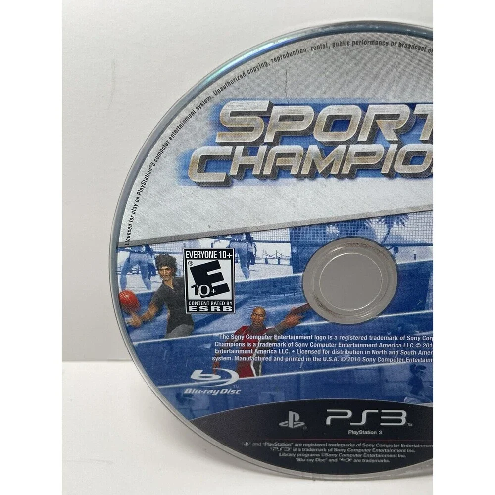 Play Station 3 Sports Champions (PS3, PlayStation 3) Disc Only